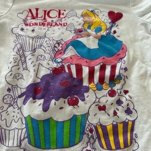 Alice in Wonderland Girls T Small
